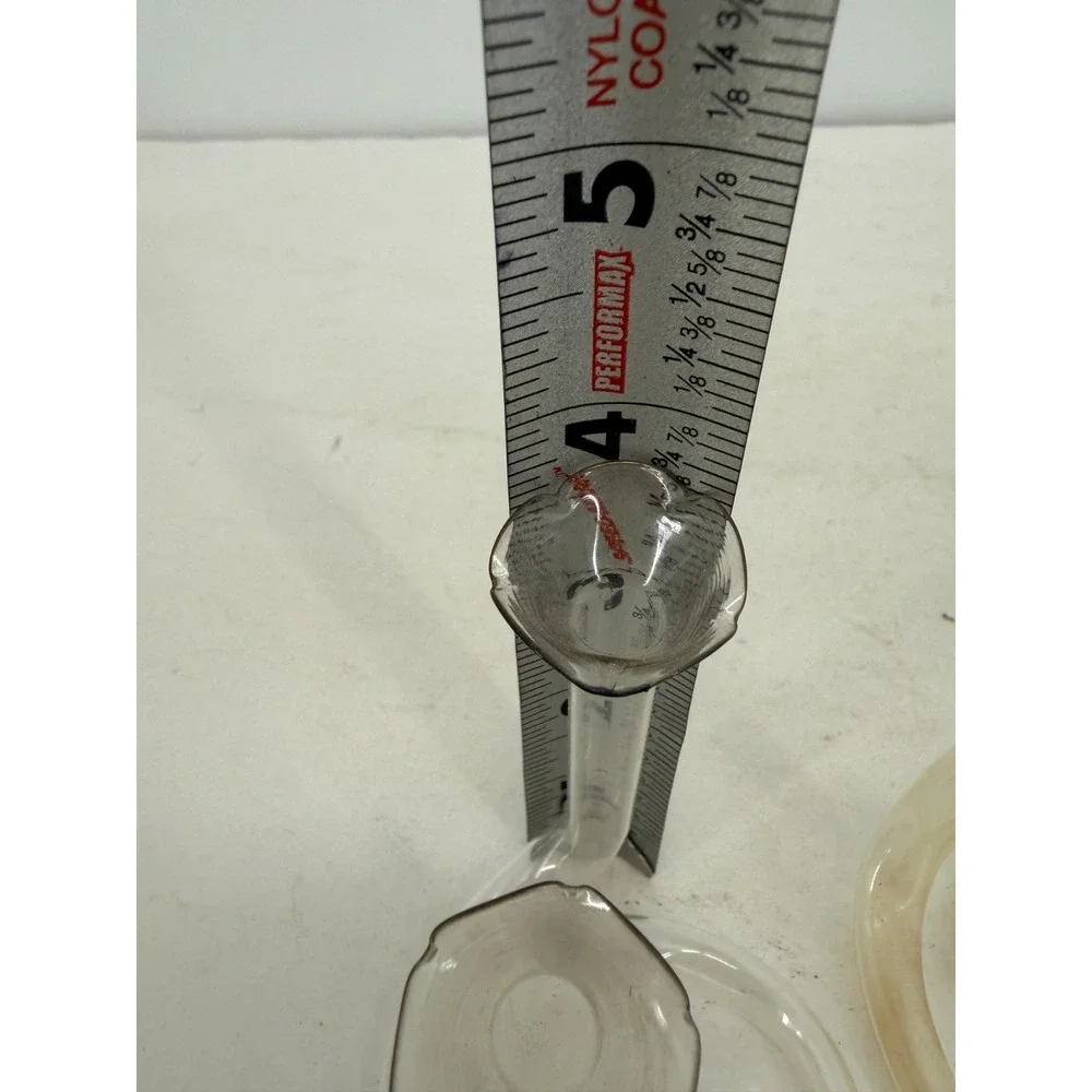 Lot of 2 Vintage Glass Propagation Single & Double Twisted Tube Floral Bud Vases